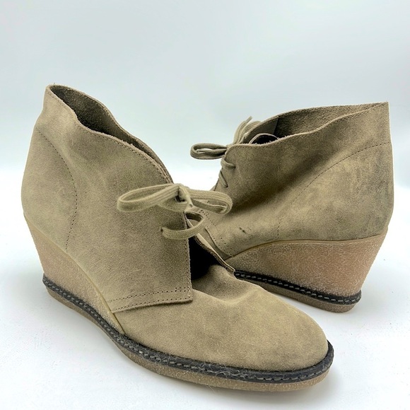 J crew leather booties size 9 tan - Picture 1 of 8